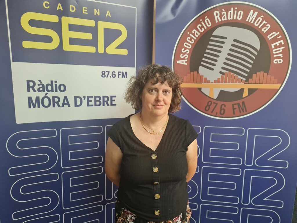Asun Anguera, regidora de Festes de Corbera d'Ebre