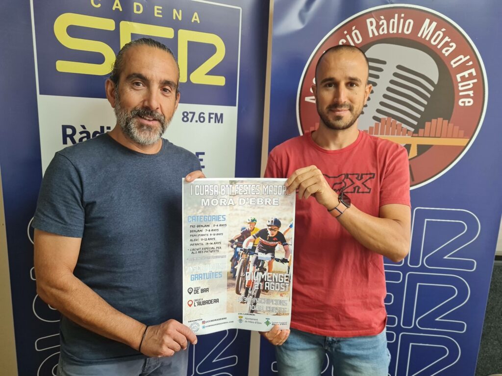 Sisco Casado i Joan Pere Asens, Club Ciclista Móra d'Ebre