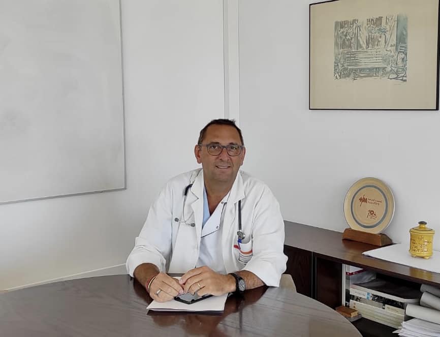 El Dr. Raúl Oliván, deixa de ser el director assistencial de l'Hospital Comarcal de Móra d'Ebre