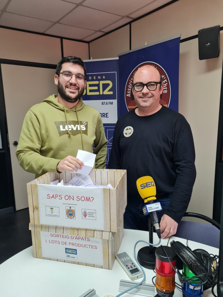 Ivan Escoda, president de l'Associació del Pessebre dels Pensaments de Móra la Nova