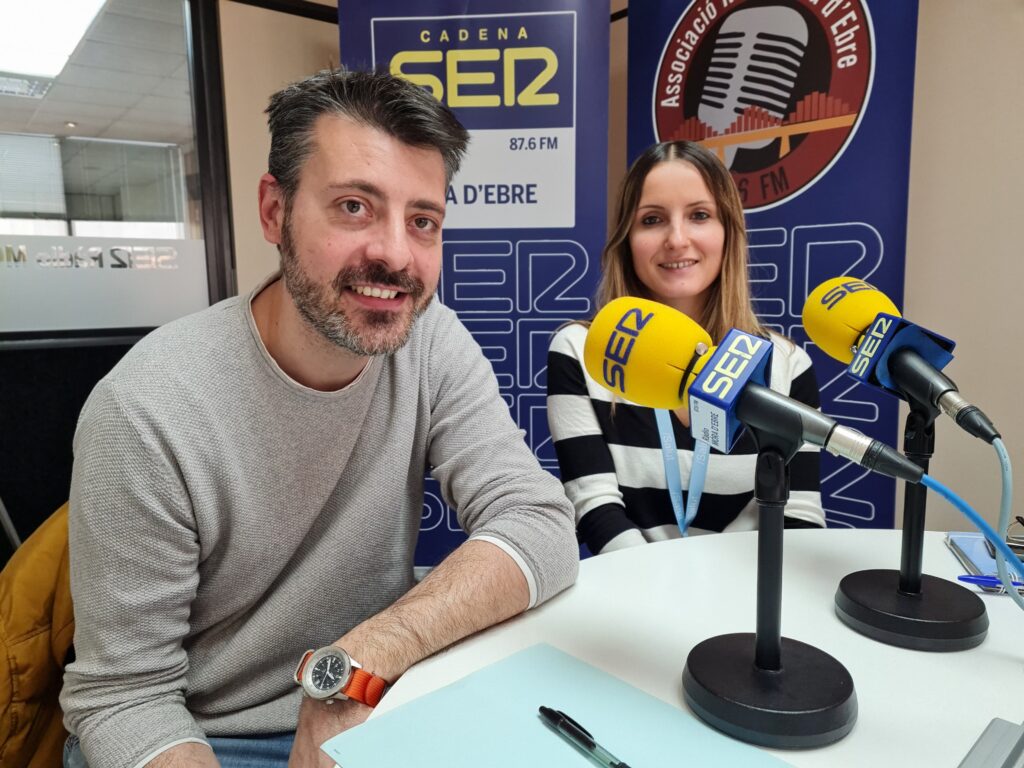 Gerard Mallafré i Laura Pla, del CAP de Móra la Nova