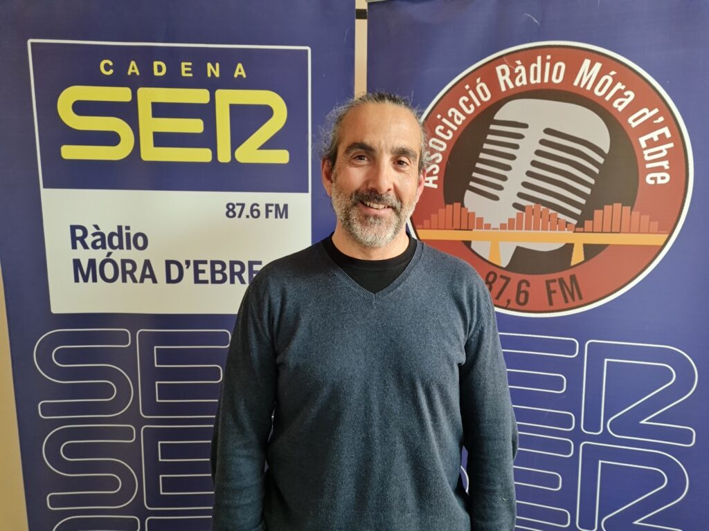 Sisco Casado, president del Club Ciclista Móra d'Ebre