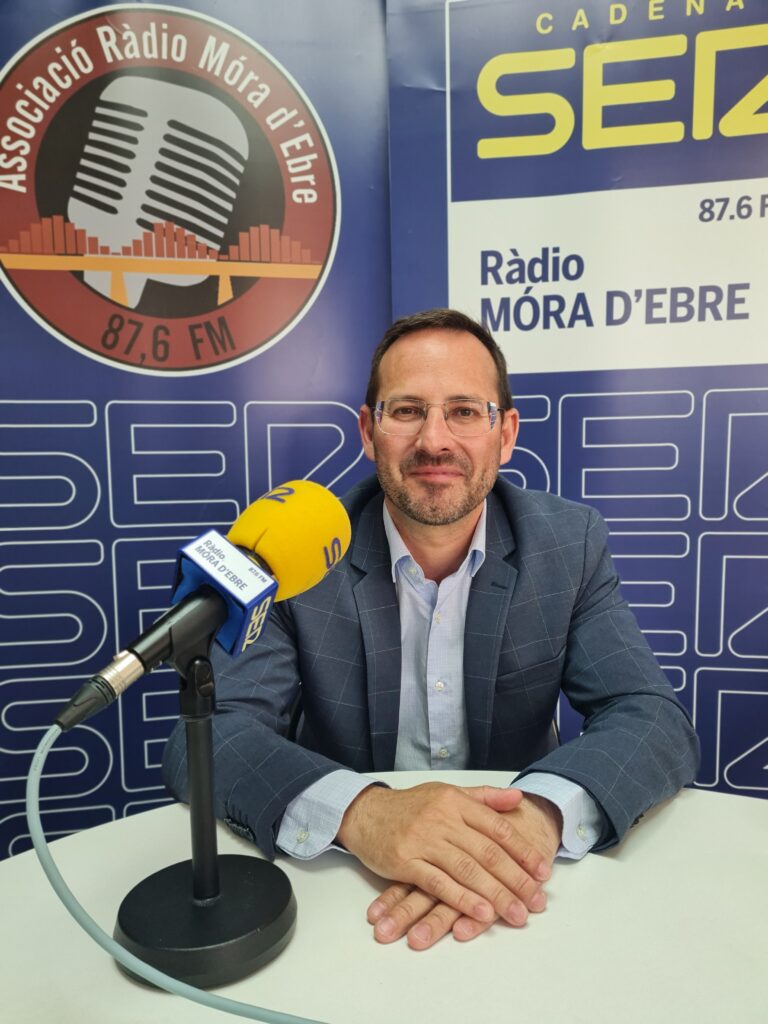 Rubén Biarnés, alcaldable de Junts per Móra d'Ebre