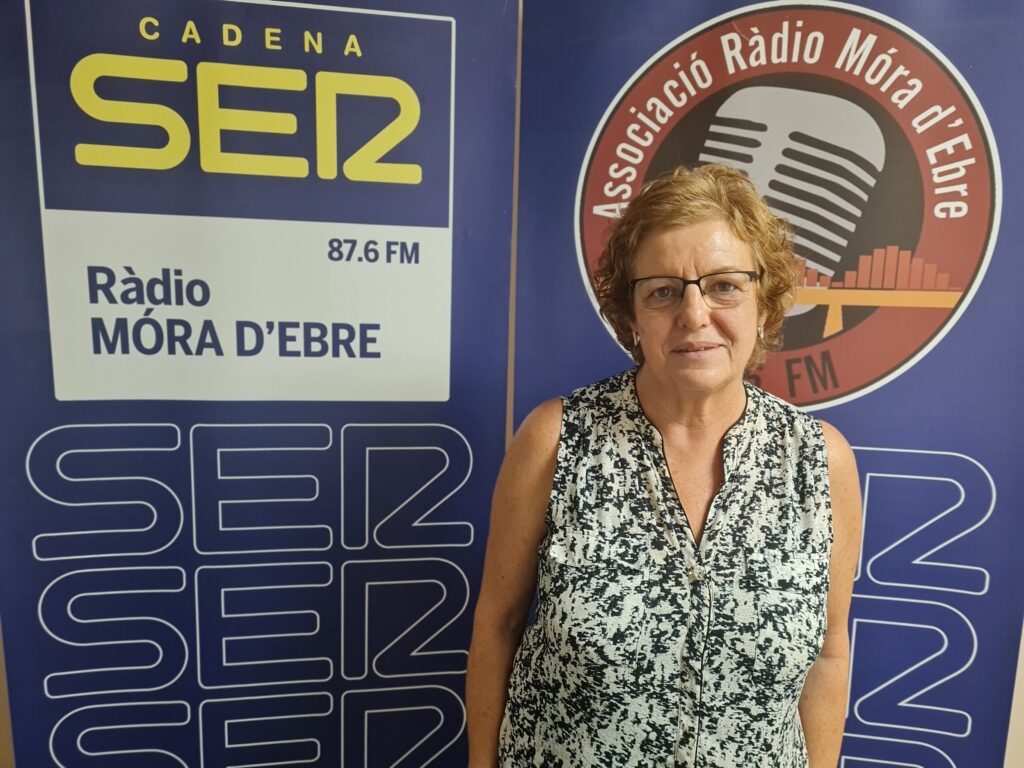 Laura Griñó, regidora de festes de Móra la Nova