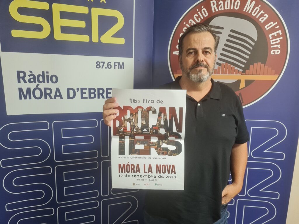 Jordi López, regidor de Fires de Móra la Nova