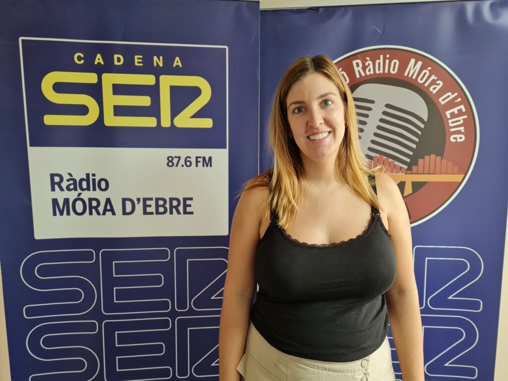 Maria Rodríguez, regidora d'Educació de Móra d'Ebre