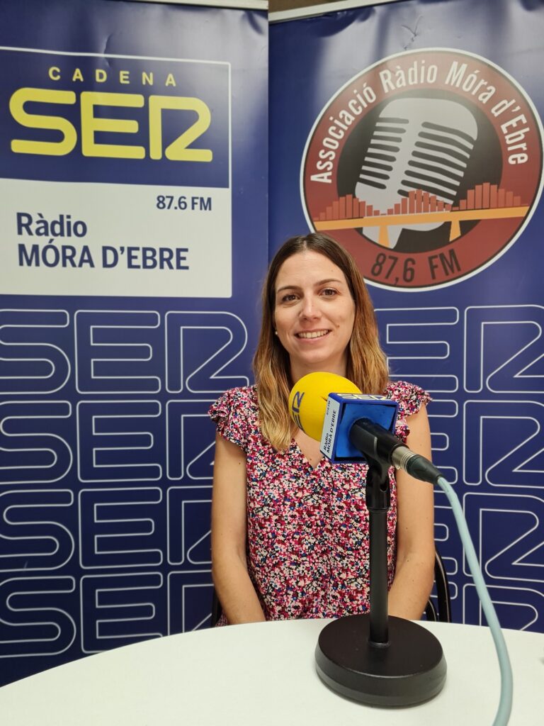 Lorena Sastre, regidora de Turisme, Comerç i Igualtat de Móra d'Ebre