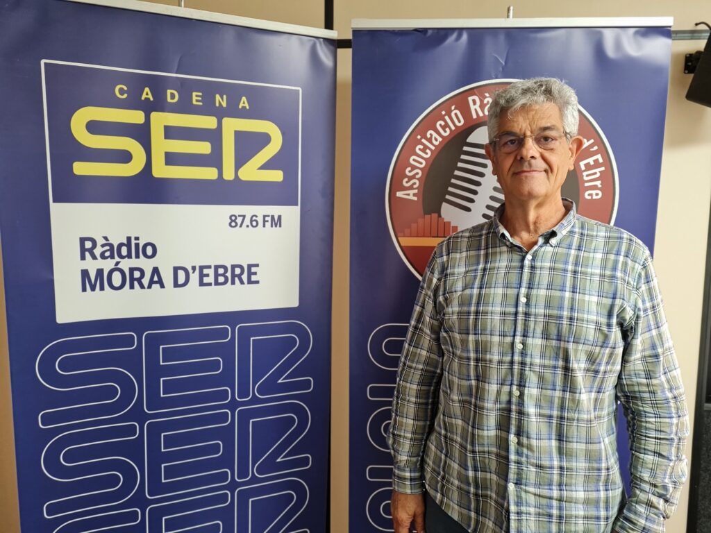 Fernando Caminals, director de l'Escola Municipal de Música i Dansa de Móra d'Ebre