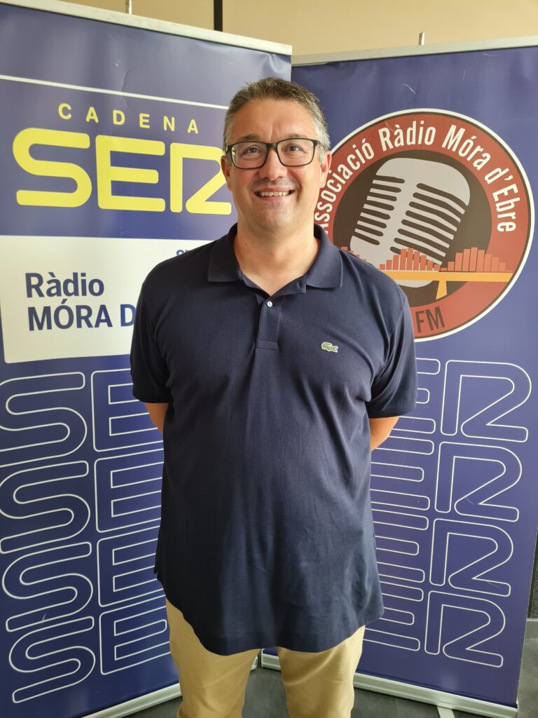 Joan Farnós, director de l'Institut Julio Antonio de Móra d'Ebre