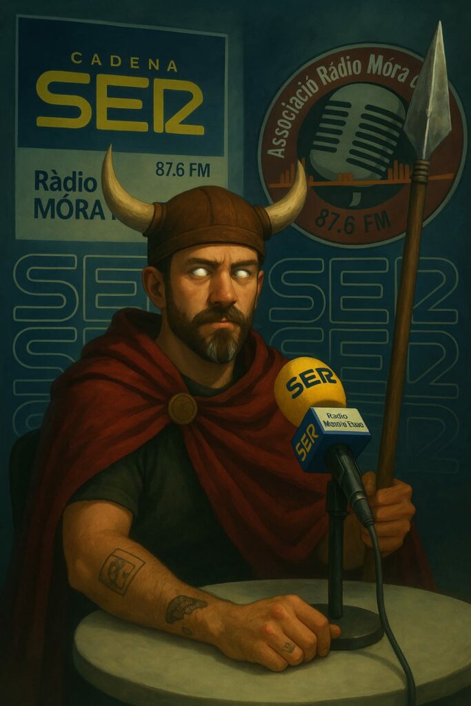 Joan Montaña, el viking