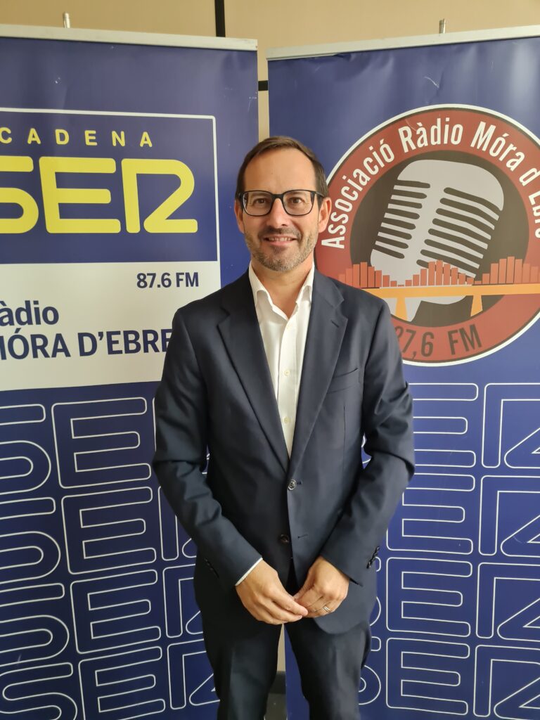 Rubén Biarnés, alcalde de Móra d'Ebre