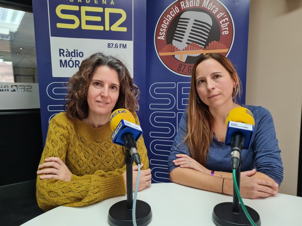 Mònica Sabaté i Vanessa Serrano