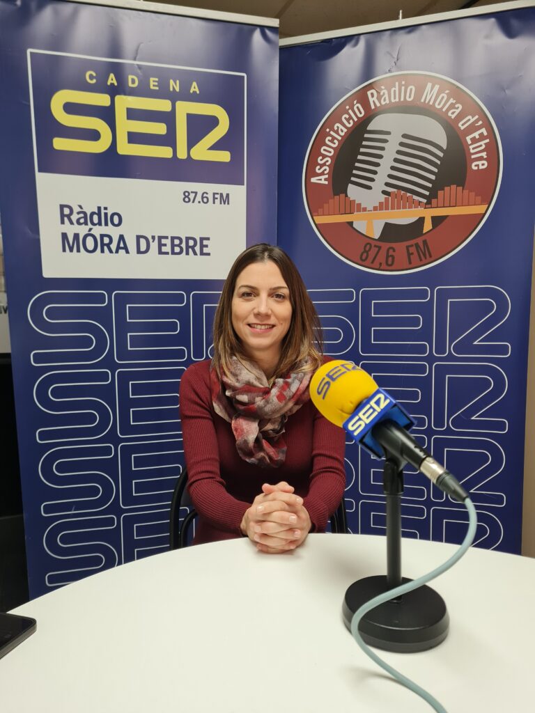 Lorena Sastre, regidora de Festes de Móra d'Ebre
