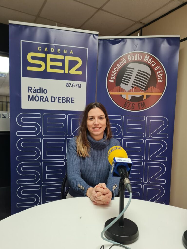 Lorena Sastre, regidora de Festes de Móra d'Ebre