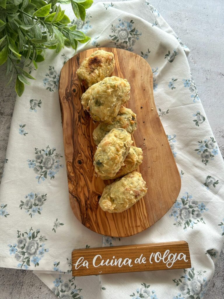 Bunyols de col i patata