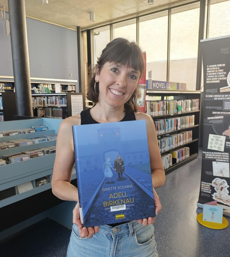 Cinta Roldan, de la Biblioteca de Gandesa