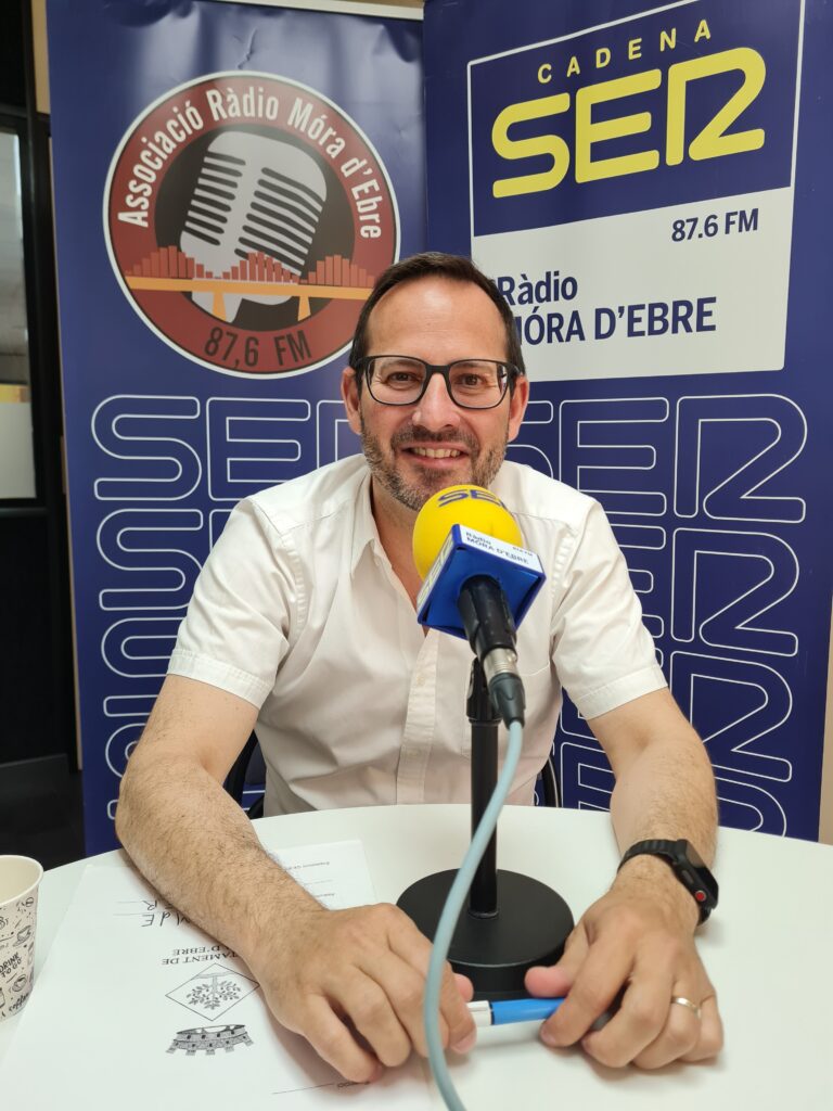 Rubén Biarnés, alcalde de Móra d'Ebre
