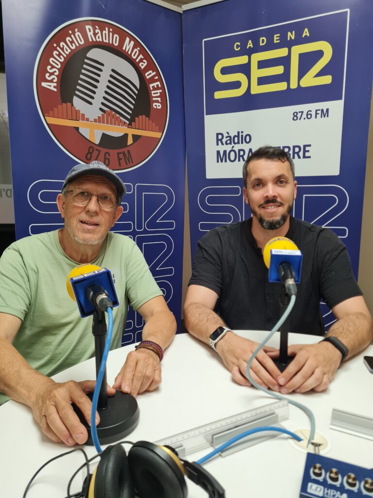 Francesc Granell i Arnau Alcoverro, entrenador del FC Ascó