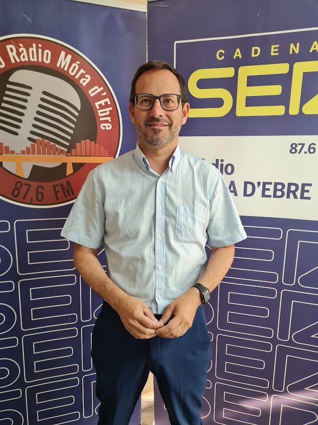 Rubén Biarnés, alcalde de Móra d'Ebre