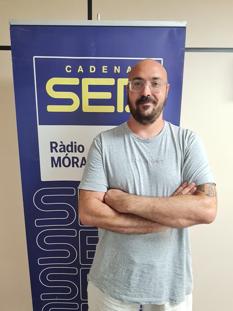Victor Ramos, president del CB Móra d'Ebre