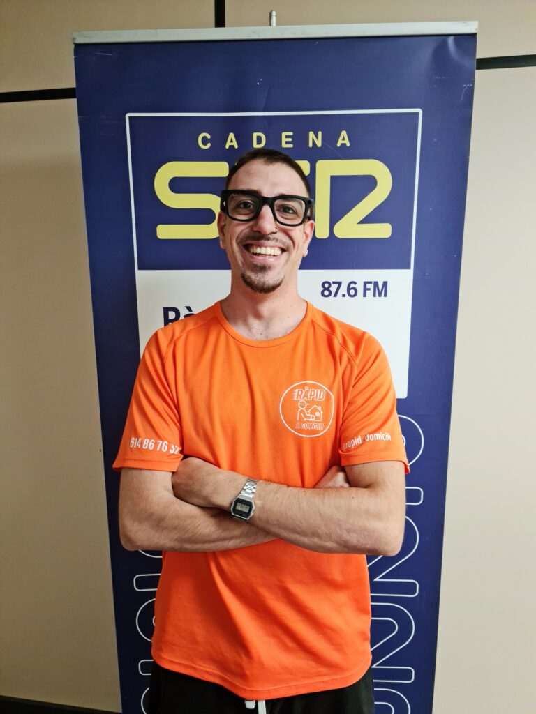 Guillem Faro, propietari de Ràpid a Domicili