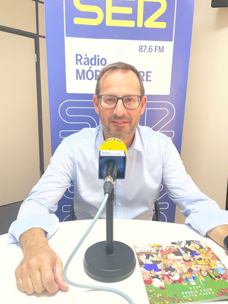 Rubén Biarnés, alcalde de Móra d'Ebre
