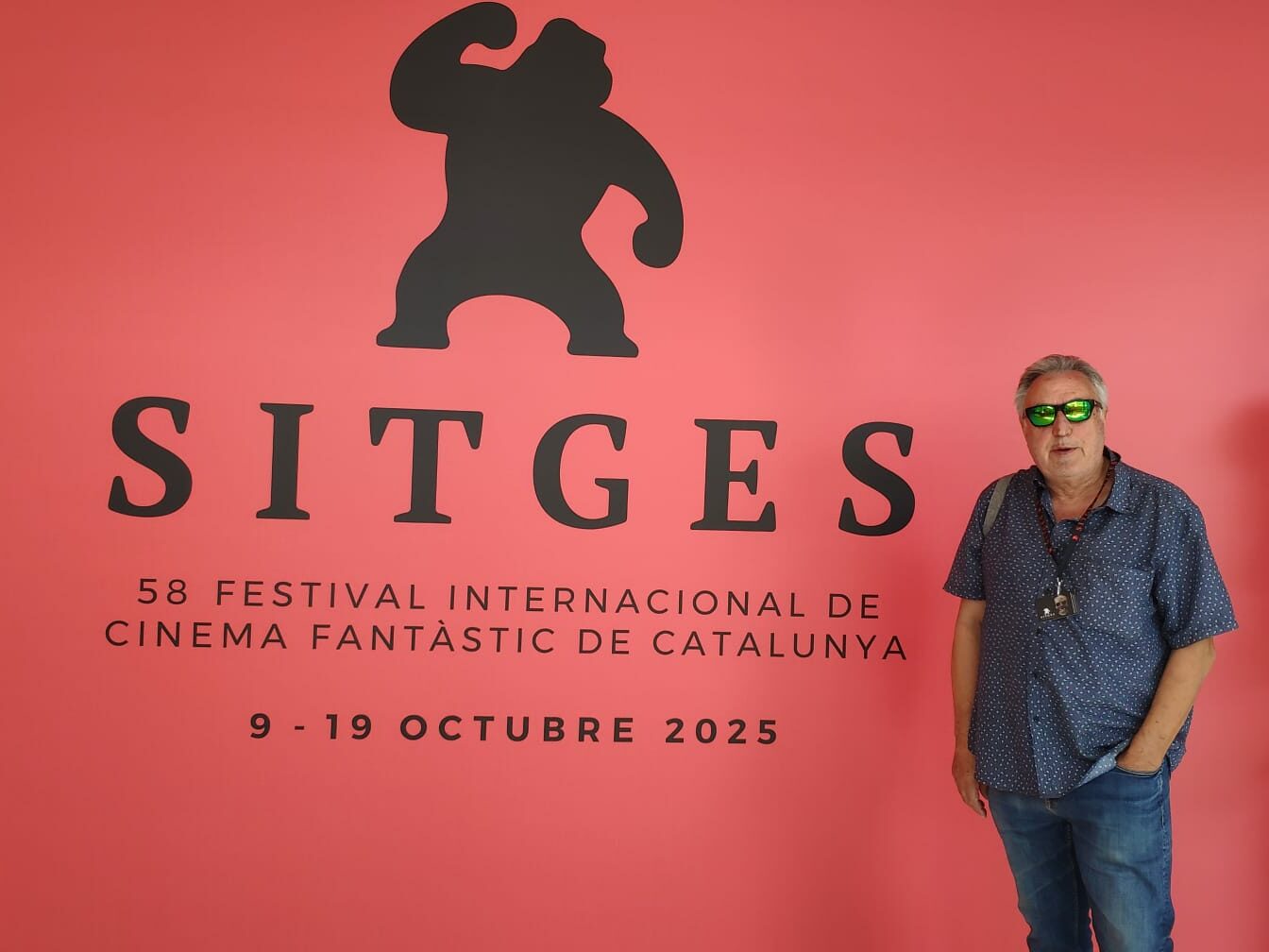L'Aureli Villalbí, al Festival de Sitges