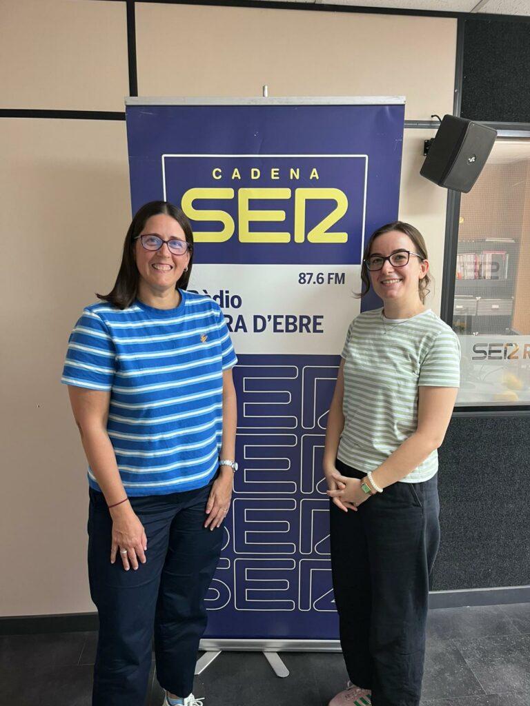 Pilar Sansó i María Gómez, de l’EOI Ribera d’Ebre