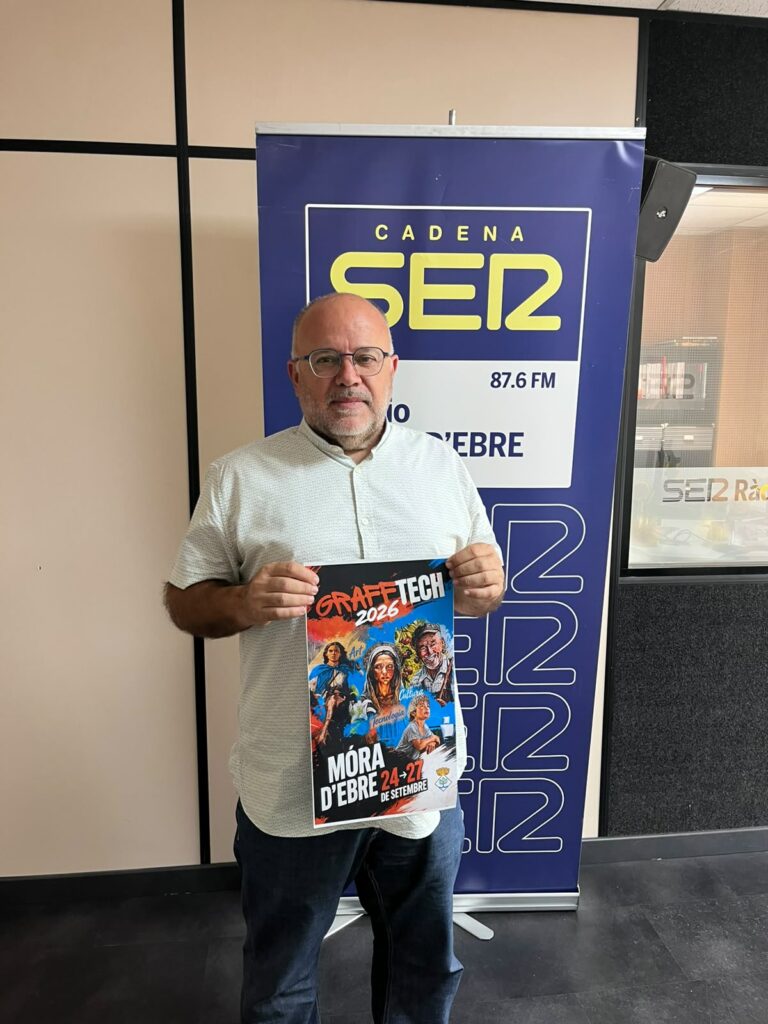 Ferran Roca, tècnic de Cultura de Móra d’Ebre