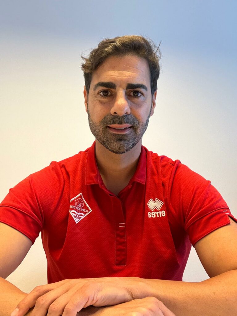 Dani Robles, entrenador de l'Olímpic Móra d'Ebre
