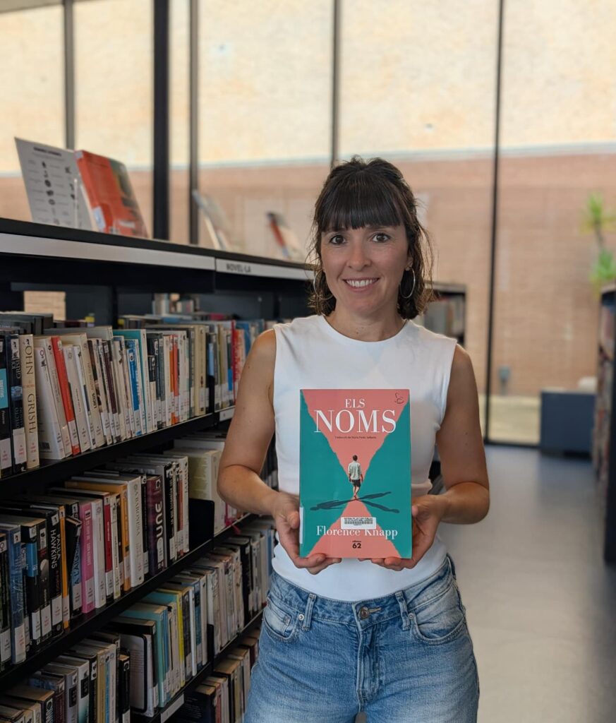 Cinta Roldán, de la Biblioteca Municipal de Gandesa