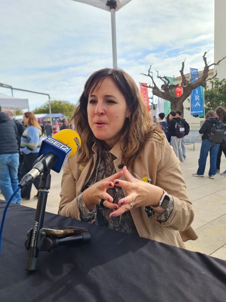 Xènia Ripoll, regidora de Móra la Nova i portaveu de Junts