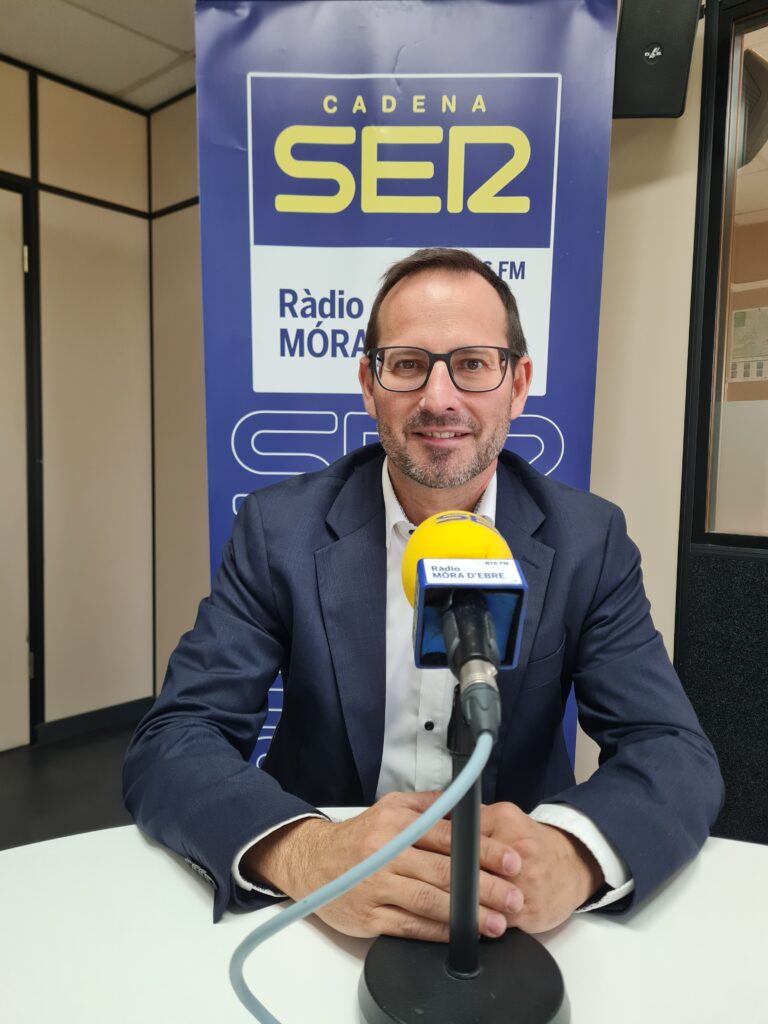 Rubén Biarnés, alcalde de Móra d'Ebre