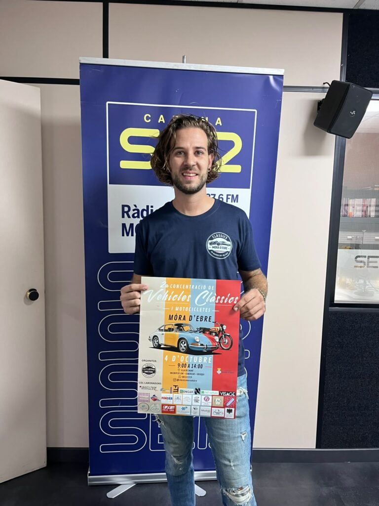 Arnau Serrano, president fundador de Clàssics Móra d’Ebre