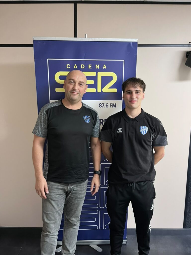 Dani Sáez i Francesc Teruel del Club Handbol Móra la Nova